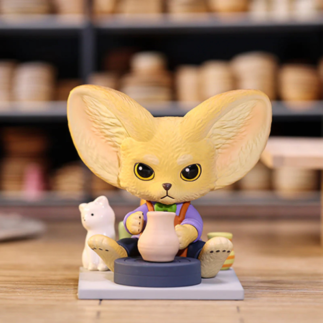 Фигурки персонажей - Коллекционная фигурка-сюрприз Pop Mart Art Classroom Kenneth (KACS-01)#4