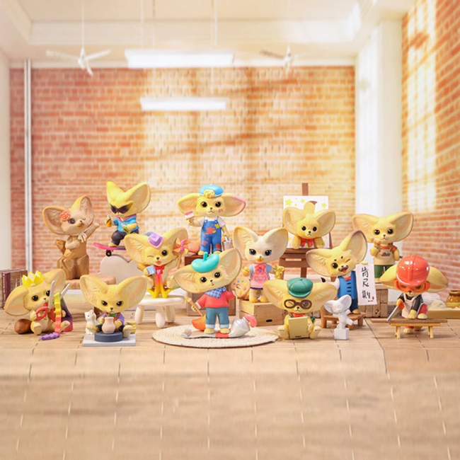 Фигурки персонажей - Коллекционная фигурка-сюрприз Pop Mart Art Classroom Kenneth (KACS-01)#9