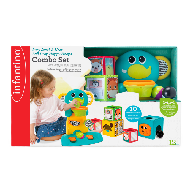 Розвивальні іграшки - Розвиваючий набір Infantino Слоненя (315214)#2