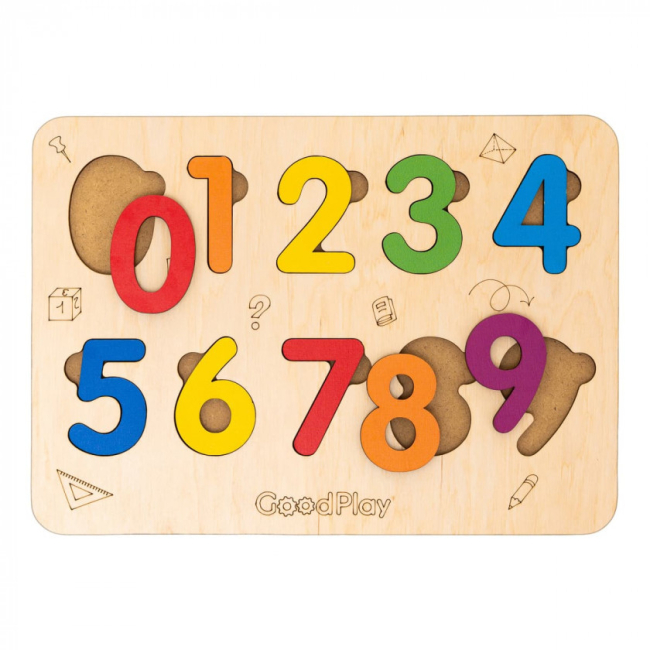 Розвивальні іграшки - Пазл-сортер Good Play Лічильник (PS-4-002)#2