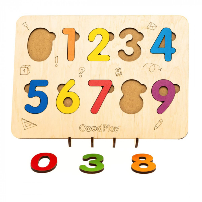 Розвивальні іграшки - Пазл-сортер Good Play Лічильник (PS-4-002)#3
