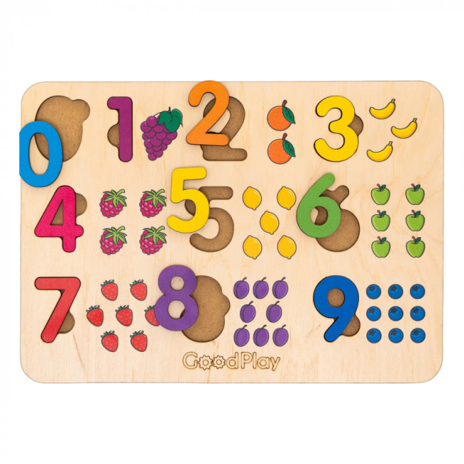 Развивающие игрушки - Пазл-сортер Good Play Магия чисел (PS-4-004)#2