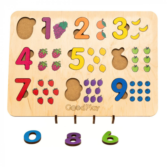 Развивающие игрушки - Пазл-сортер Good Play Магия чисел (PS-4-004)#3