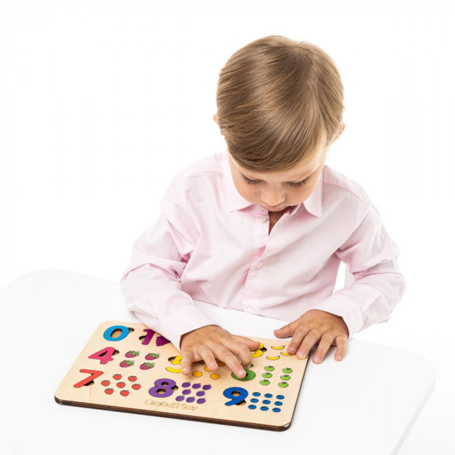 Развивающие игрушки - Пазл-сортер Good Play Магия чисел (PS-4-004)#5