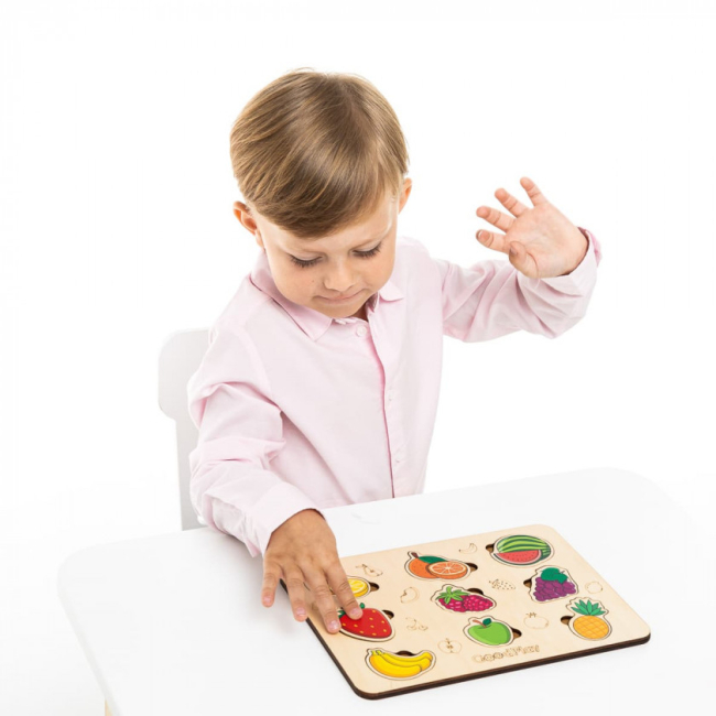 Розвивальні іграшки - Пазл-сортер Good Play Фруктовий світ (PS-4-015)#4