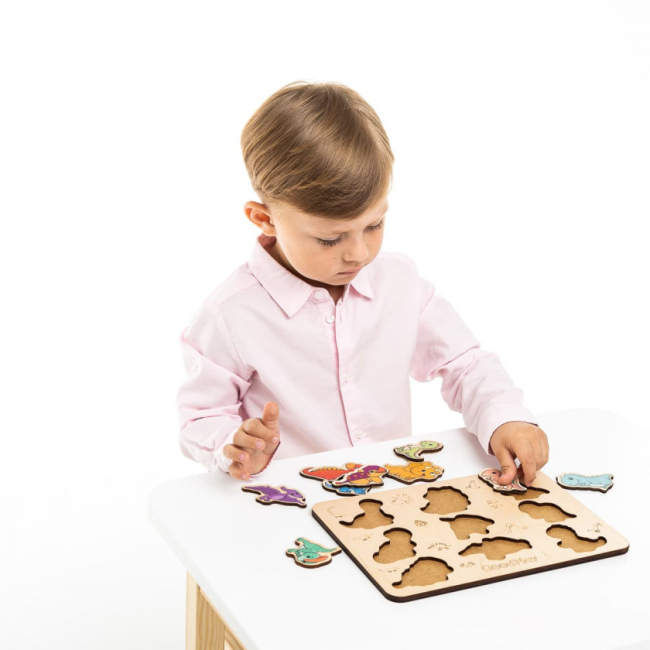 Розвивальні іграшки - Пазл-сортер Good Play ДиноСвіт (PS-4-019)#4