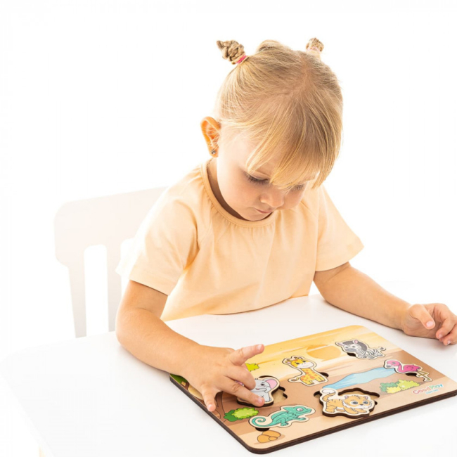 Розвивальні іграшки - Пазл-сортер Good Play Тропіки (PS-4-022)#3