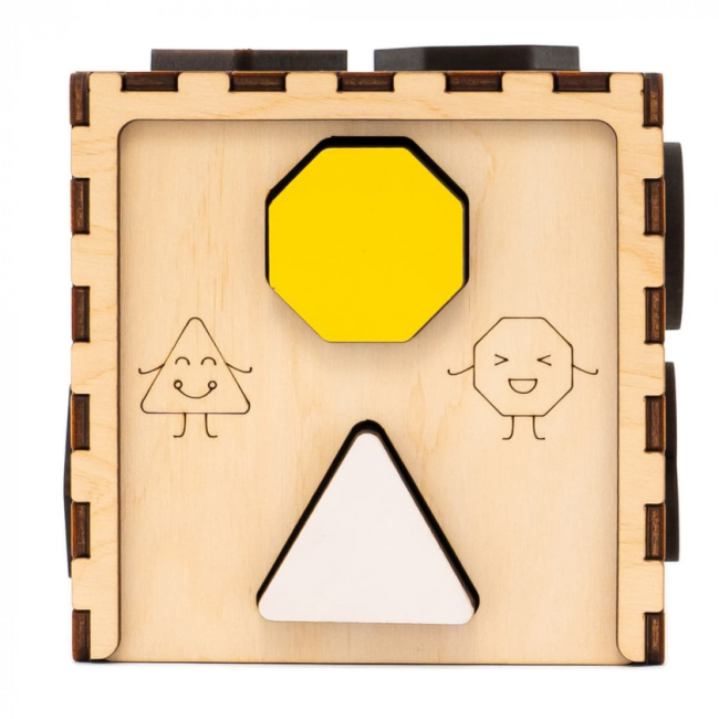 Развивающие игрушки - Кубик-сортер Good Play Веселая фигурка (CUB-4-001)#7