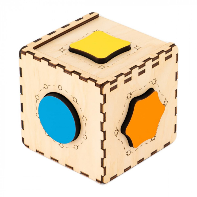 Развивающие игрушки - Кубик-сортер Good Play (CUB-4-004)#2