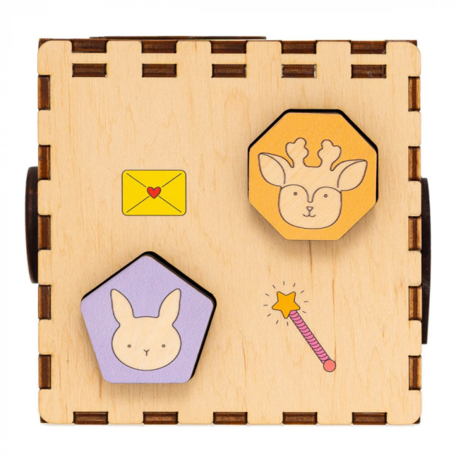 Развивающие игрушки - Кубик-сортер Good Play Сказочный мир (CUB-4-005)#6