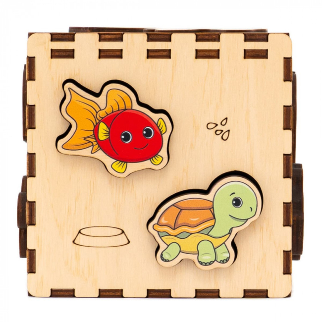 Развивающие игрушки - Кубик-сортер Good Play Домашние животные (CUB-4-009)#4