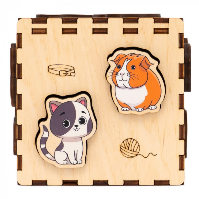 Развивающие игрушки - Кубик-сортер Good Play Домашние животные (CUB-4-009)#6