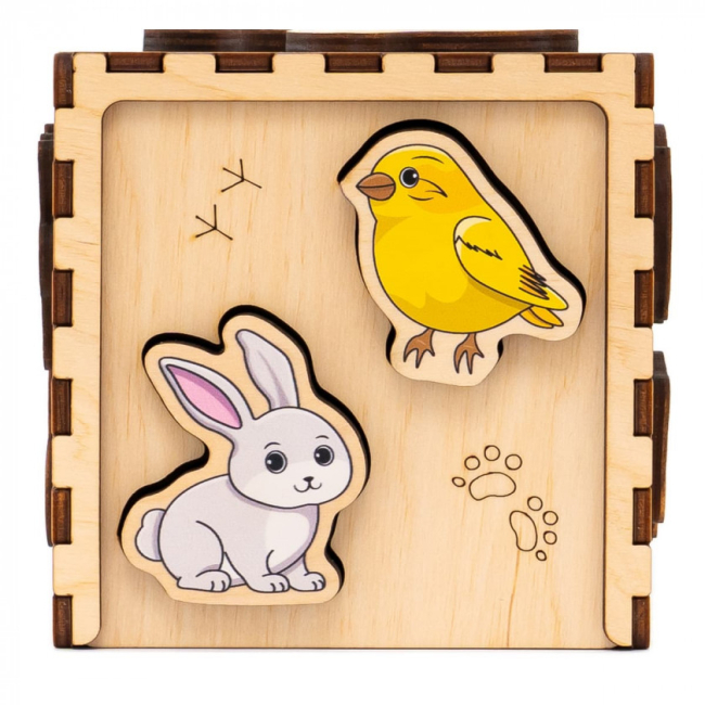 Развивающие игрушки - Кубик-сортер Good Play Домашние животные (CUB-4-009)#7