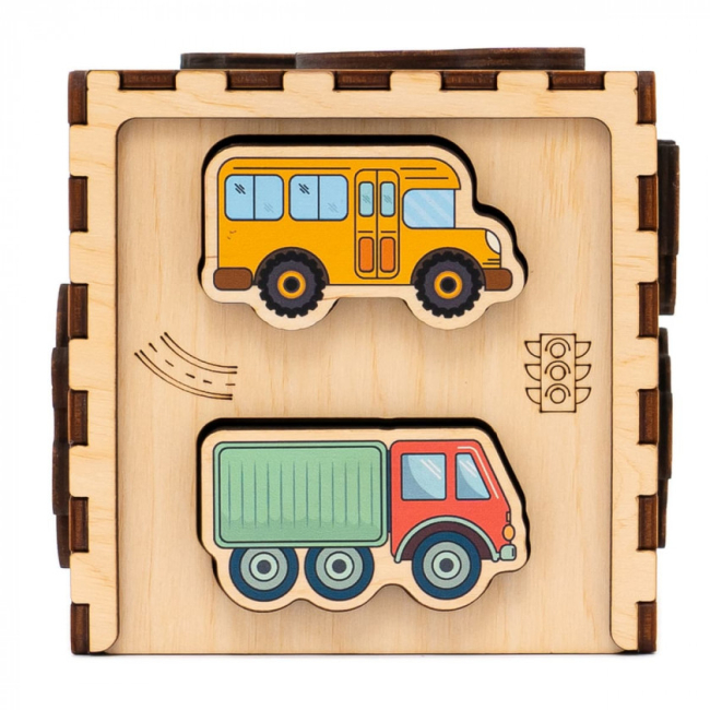 Розвивальні іграшки - Кубик-сортер Good Play Транспорт (CUB-4-011)#7