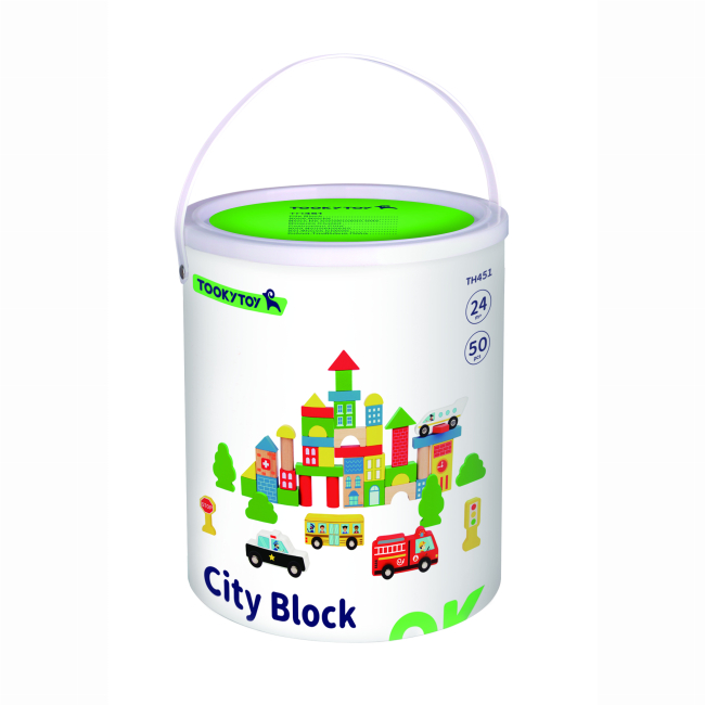 Развивающие игрушки - Развивающая игрушка Tookytoy Городок (TH451)#2