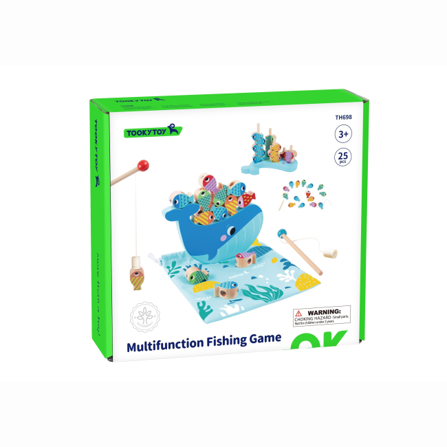 Развивающие игрушки - Развивающая игрушка Tookytoy Рыбалка магнитная (TH698)#3