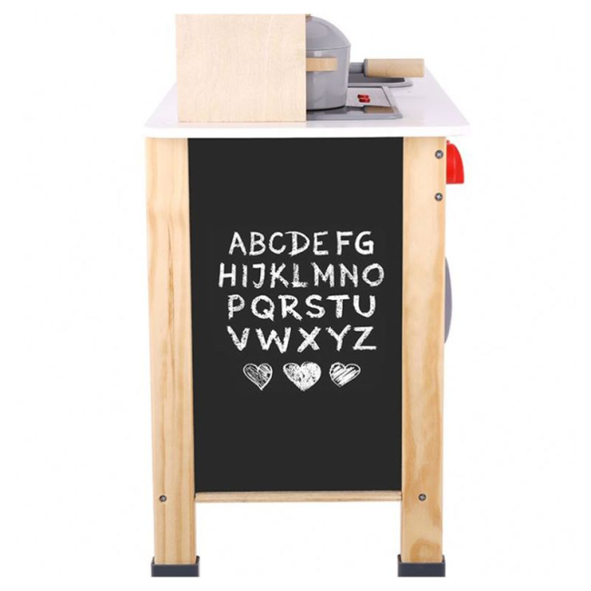 Дитячі кухні та побутова техніка - Ігровий набір Tookytoy Кухня з посудою (TH870)#2