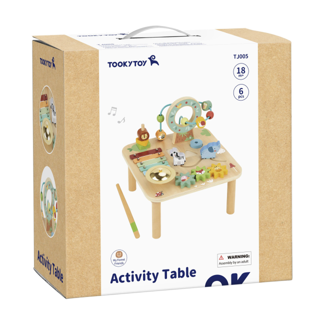 Розвивальні іграшки - Розвивальна іграшка Tookytoy Стіл-лабіринт (TJ005)#2