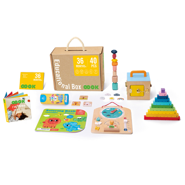 Развивающие игрушки - Развивающая игрушка Tookytoy Бизикуб и доска-погода (TK755)#2