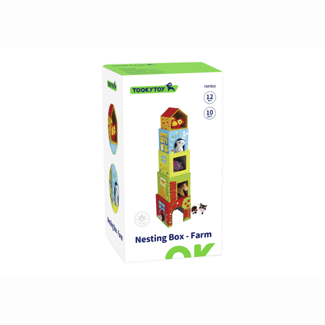 Развивающие игрушки - Развивающая игрушка Tookytoy Ферма (TKF053)#2