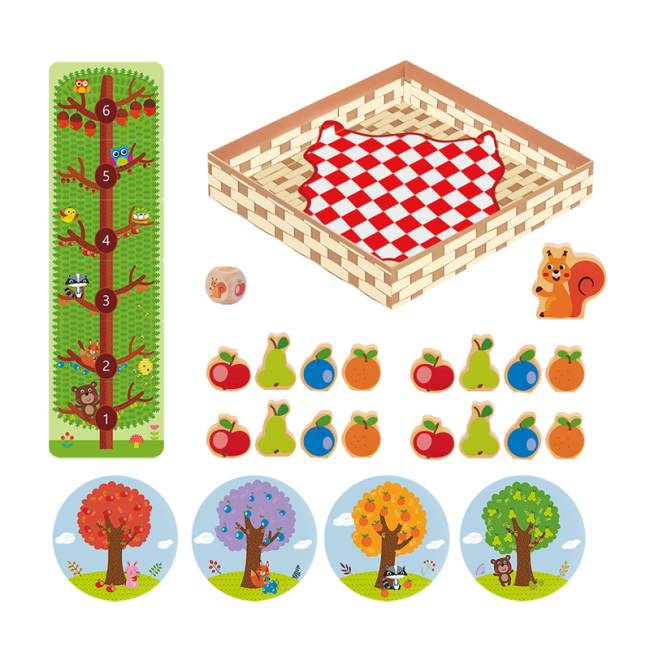 Настільні ігри - Настільна гра Tookytoy Squirrel orchard game (TL578A)#2