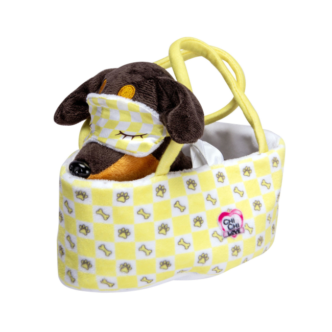 Мягкие животные - Мягкая игрушка Chi Chi Love Сладкие сны Такса (5890087/2)#2