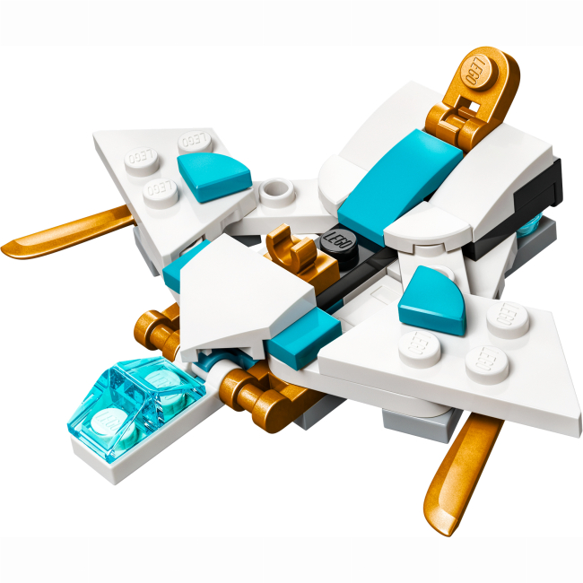 Конструктори LEGO - Конструктор LEGO NINJAGO Суперсильні транспортні засоби дракона Зейна (30674)#5