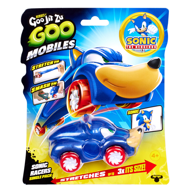 Антистресс игрушки - Стретч-антистресс Goo Jit Zu Герои Гуджитсу Sonic Racers Соник (123651)#3