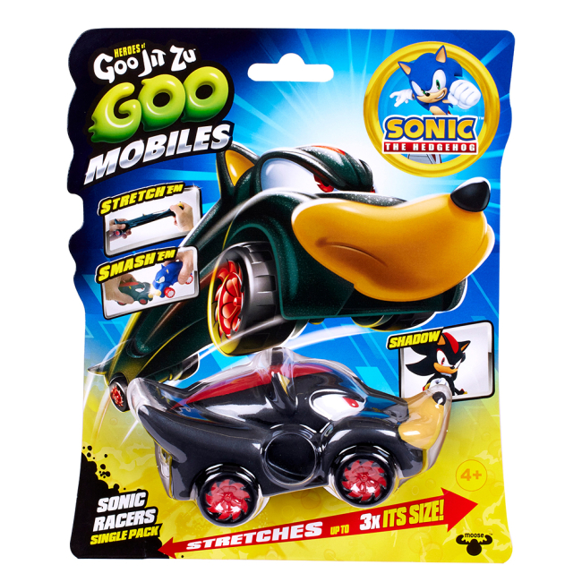 Антистрес іграшки - Стретч-антистрес Goo Jit Zu Герої Гуджитсу Sonic Racers Шедоу (123652)#3