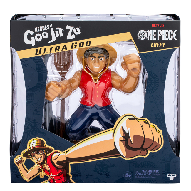 Антистрес іграшки - Стретч-антистрес Goo Jit Zu Герої Гуджитсу Монкі Д. Луффі (123660)#2