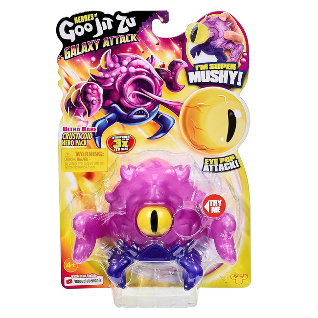 Антистресс игрушки - Стретч-антистресс Goo Jit Zu Галактическая атака Крастикоид (123662)#2