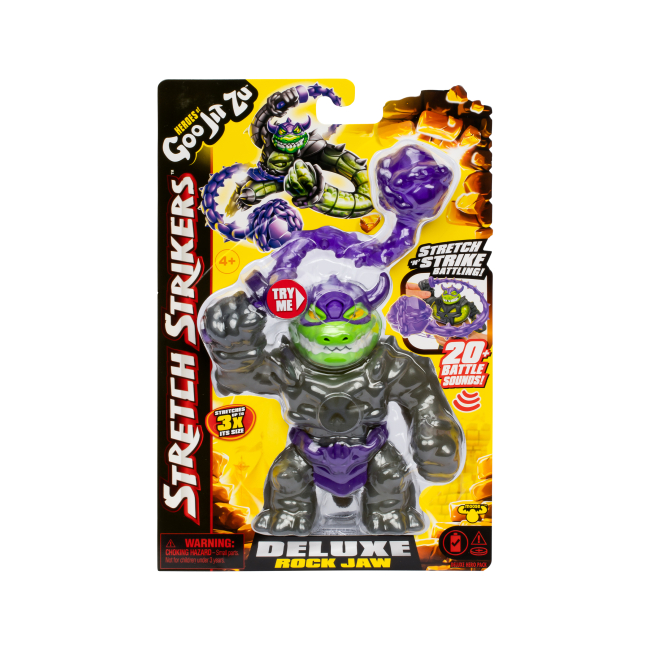 Антистрес іграшки - Cтретч-антистрес Goo Jit Zu Stretch strikers Рок Джо делюкс (123647)#2