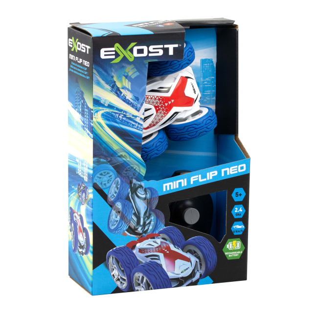 Радіокеровані моделі - Автомодель Exost Mini flip neo біла (20290-2)#7
