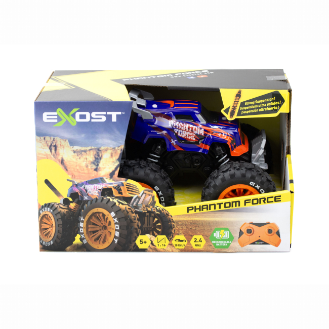 Радіокеровані моделі - Автомодель Exost Phantom force фіолетова (20289)#4