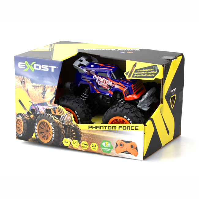 Радіокеровані моделі - Автомодель Exost Phantom force фіолетова (20289)#5