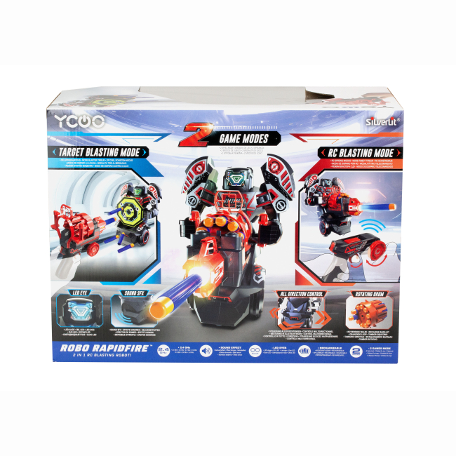 Помпова зброя - Ігровий набір Silverlit Robo Rapidfire (88528)#9