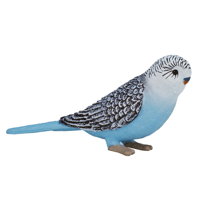 Фигурки животных - Фигурка Mojo Волнистый попугай синий (387292)#3