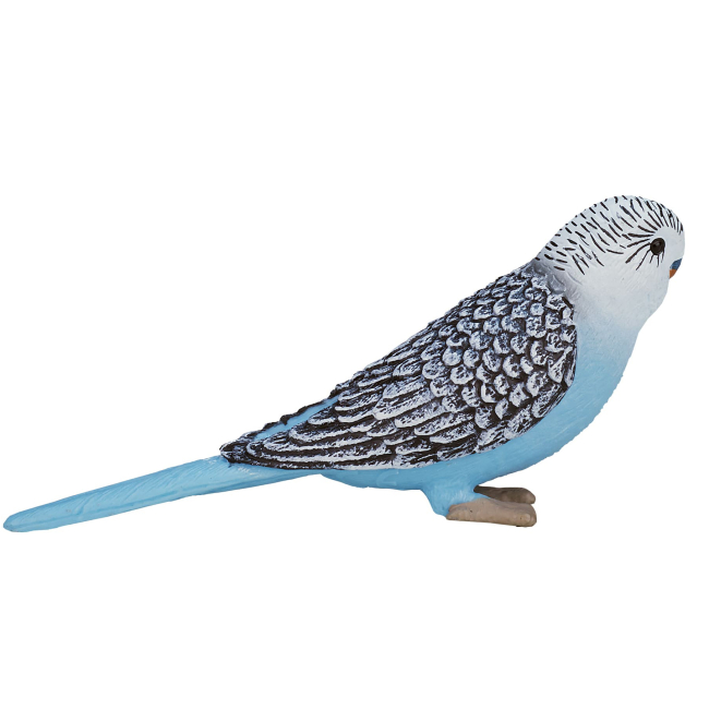 Фигурки животных - Фигурка Mojo Волнистый попугай синий (387292)#4