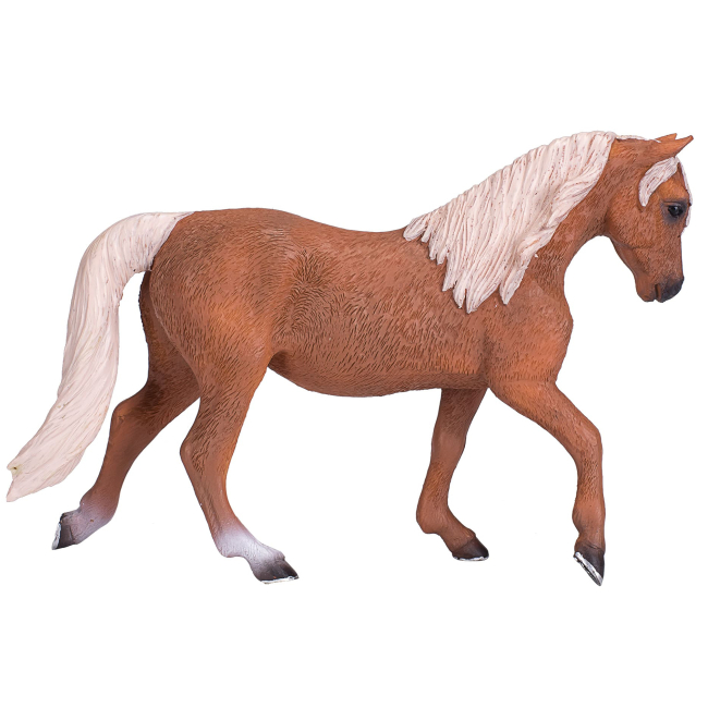 Фигурки животных - Фигурка Mojo Жеребец Морган Паломино (387395)#2