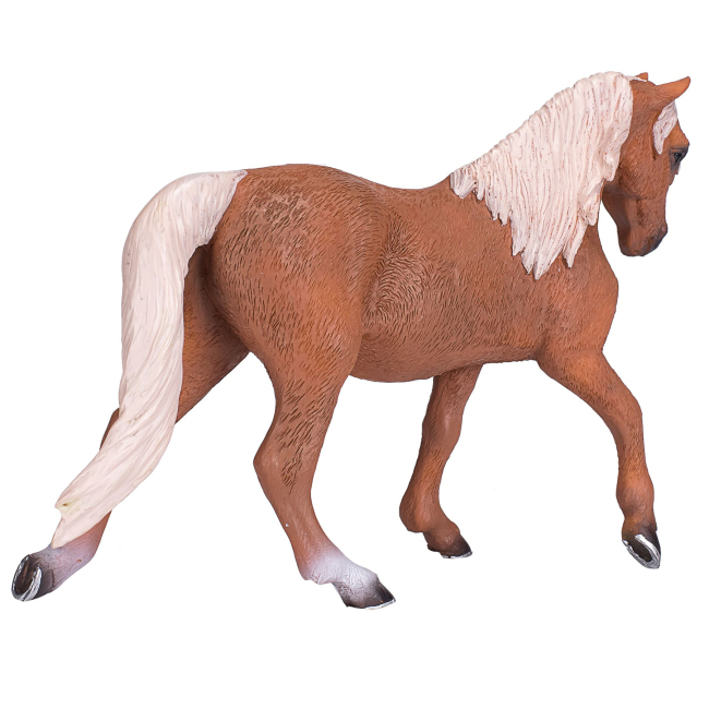 Фигурки животных - Фигурка Mojo Жеребец Морган Паломино (387395)#3