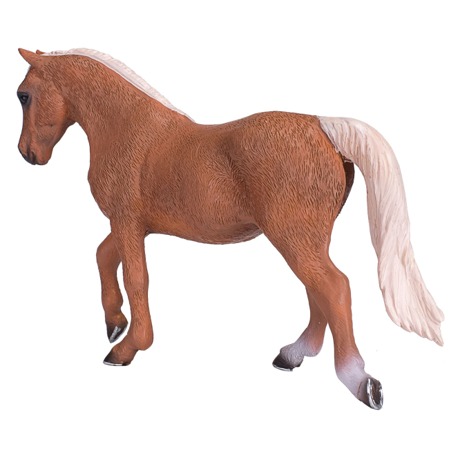 Фигурки животных - Фигурка Mojo Жеребец Морган Паломино (387395)#4