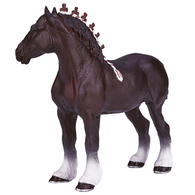 Фігурки тварин - Фігурка Mojo Шайрський кінь (387290)#4