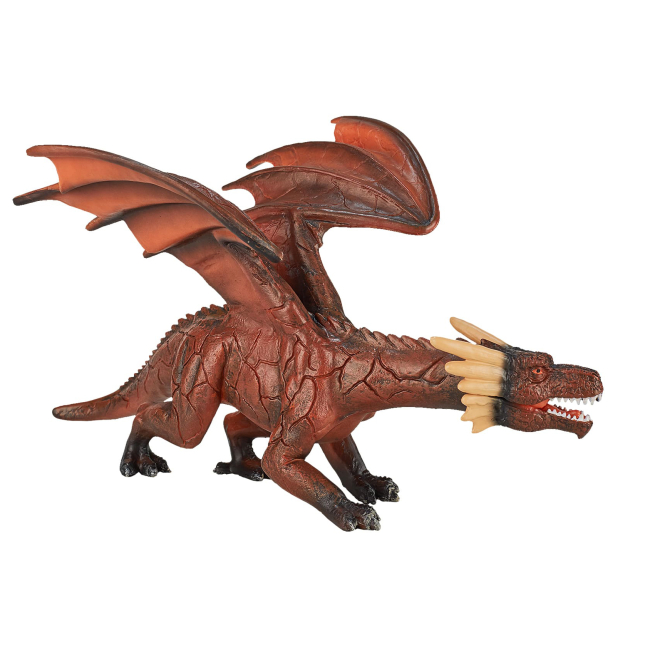 Фигурки животных - Фигурка Mojo Огненный дракон (387253)#3
