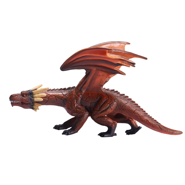 Фигурки животных - Фигурка Mojo Огненный дракон (387253)#5