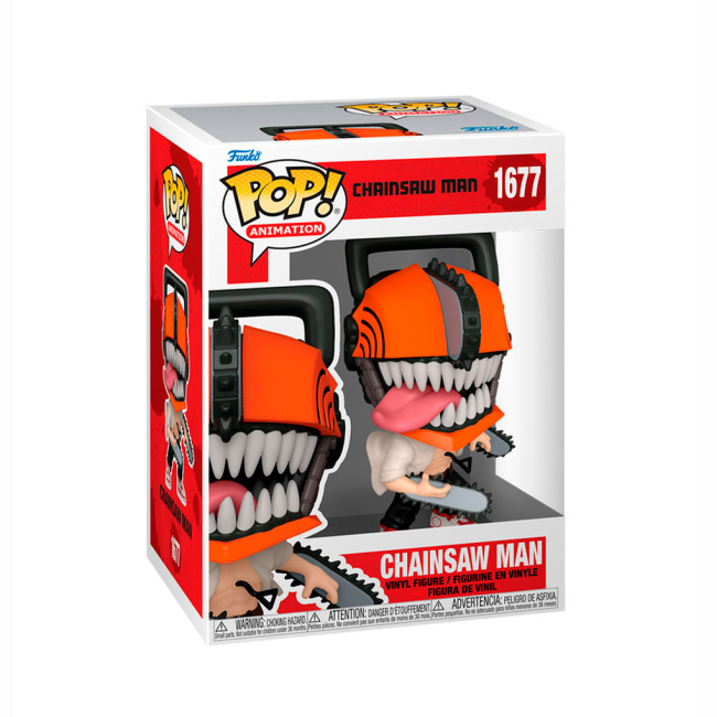 Фигурки персонажей - Игровая фигурка Funko Pop Человек-бензопила Сhase (80324)#2