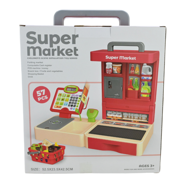 Наборы профессий - Игровой набор Shantou Jinxing Супермаркет 57 предметов (HS5599)#5