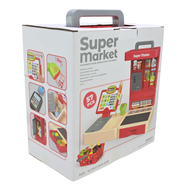 Наборы профессий - Игровой набор Shantou Jinxing Супермаркет 57 предметов (HS5599)#6