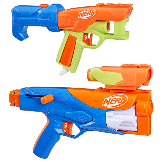 Помповое оружие - Набор игрушечных бластеров Nerf N Series Gear Up Pack (F8633)#2