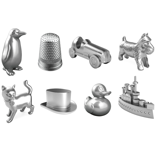 Настільні ігри - Настільна гра Hasbro Gaming Монополія класична (C1009EG4B)#3