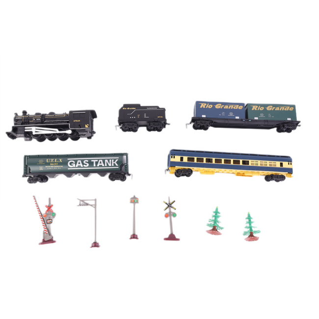 Залізниці та потяги - Ігровий набір Fenfa Залізниця (1601C)#4